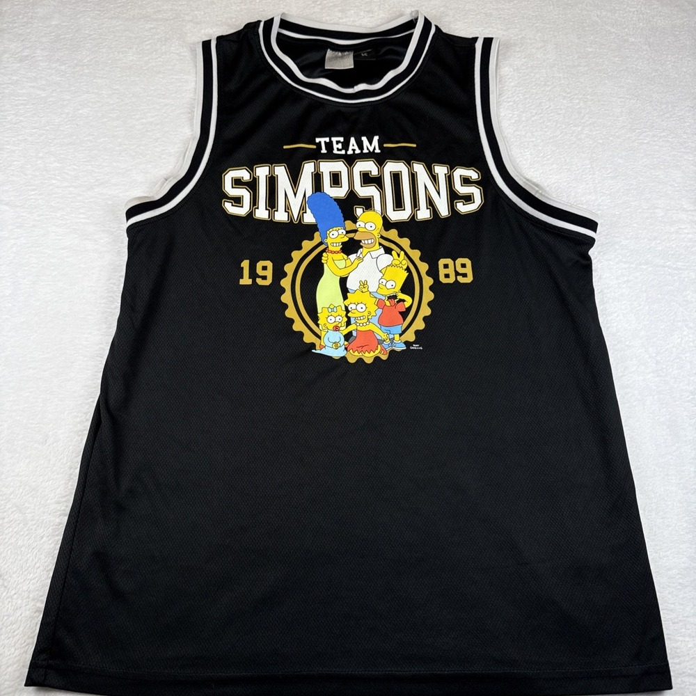 The Simpsons Family Team 1989 Tank Top Size S